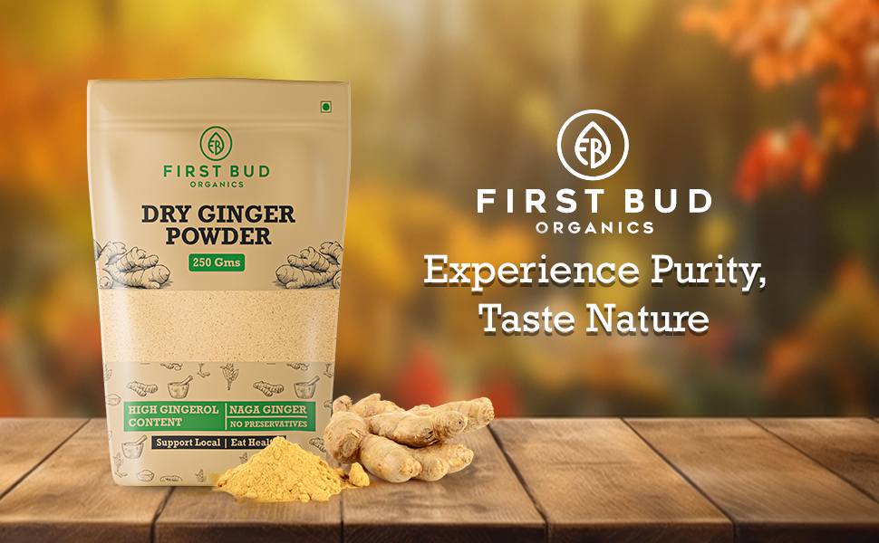Dry Ginger Powder | High Gingerol Content | 250 gms