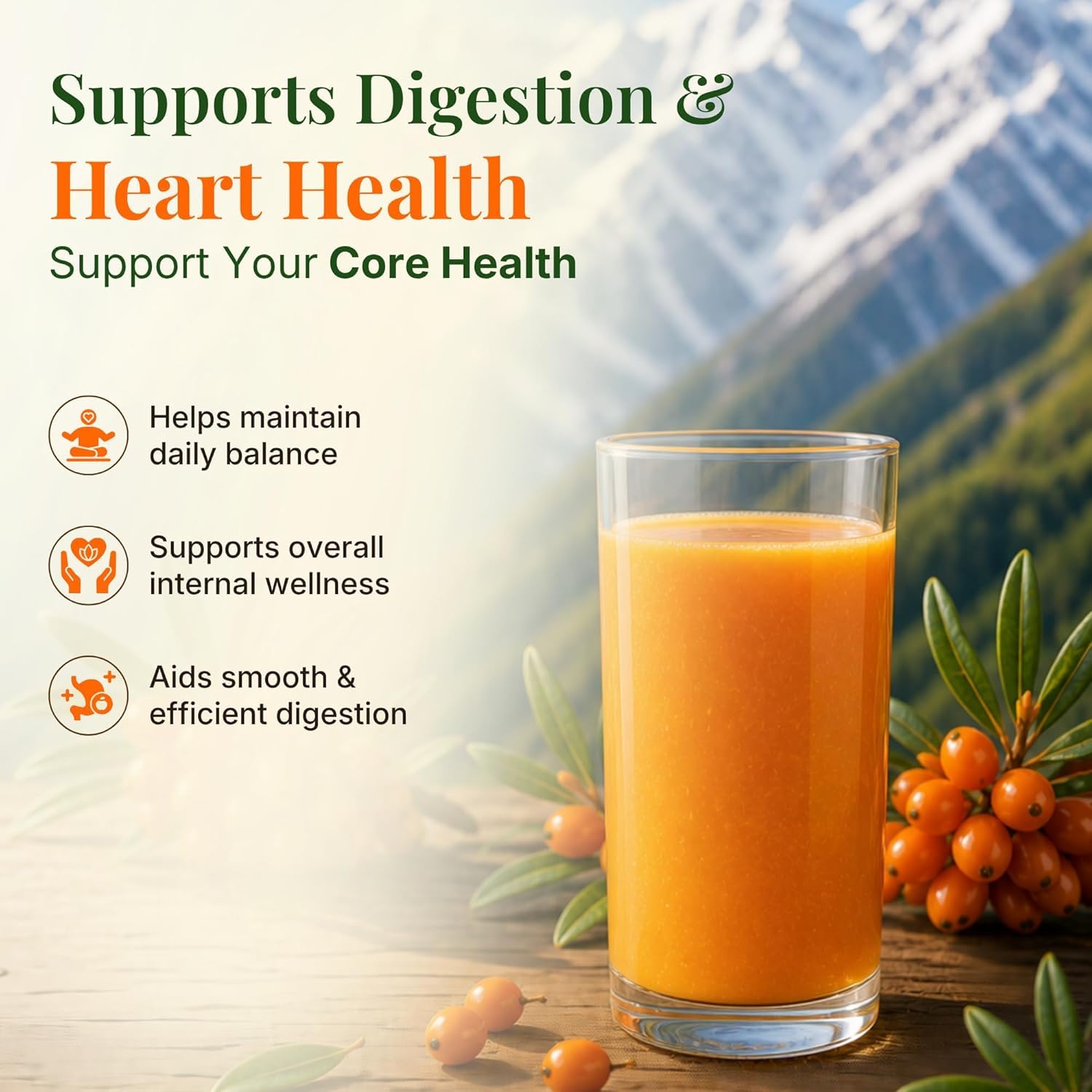 Sea Buckthorn Juice Concentrate 300ml