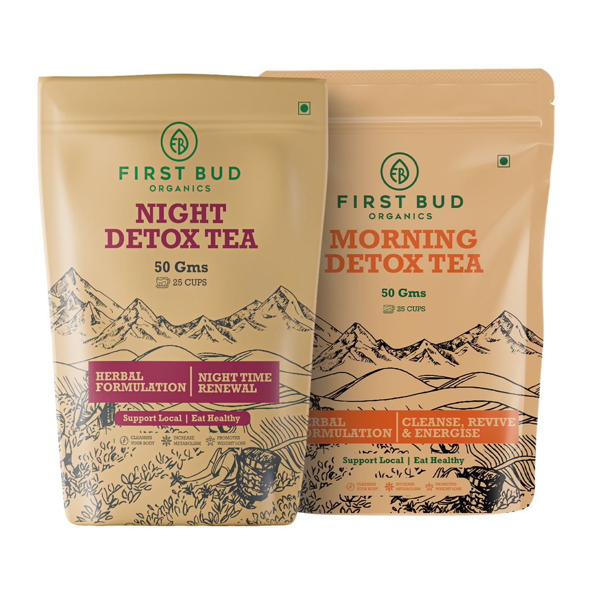 night detox tea, morning detox tea, organic detox tea India, herbal detox tea pack, weight loss detox tea, cleanse and revive tea, night time herbal tea, morning metabolism tea, natural detox drink India, ayurvedic detox tea, herbal formulation tea, digestive health tea, metabolism boosting tea, caffeine free detox tea, organic tea packaging, healthy lifestyle tea, detox tea for belly fat, premium herbal tea brand, daily detox routine tea, buy detox tea online India