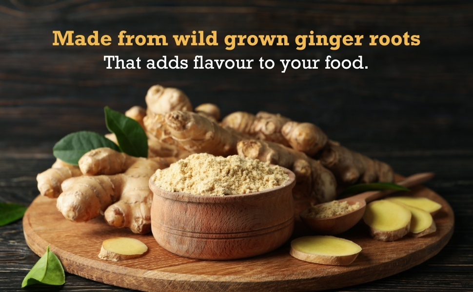 Dry Ginger Powder | High Gingerol Content | 250 gms