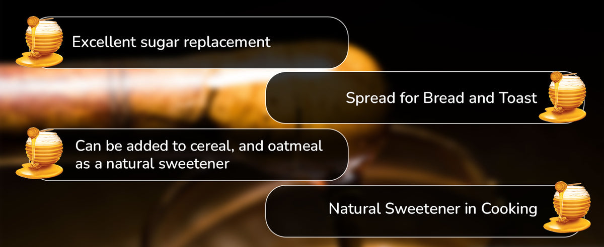 First Bud Organics Pahadi Honey 500 gms | Raw & Unprocessed Himalayan Honey