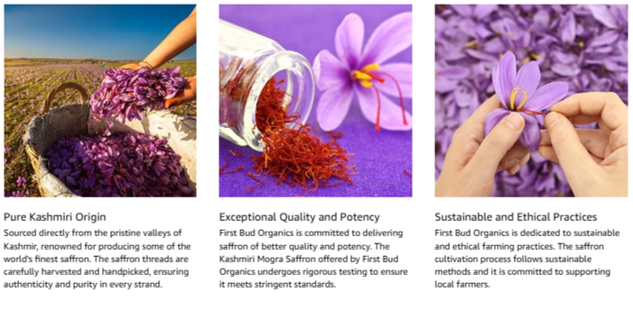 Kashmiri Mogra Saffron