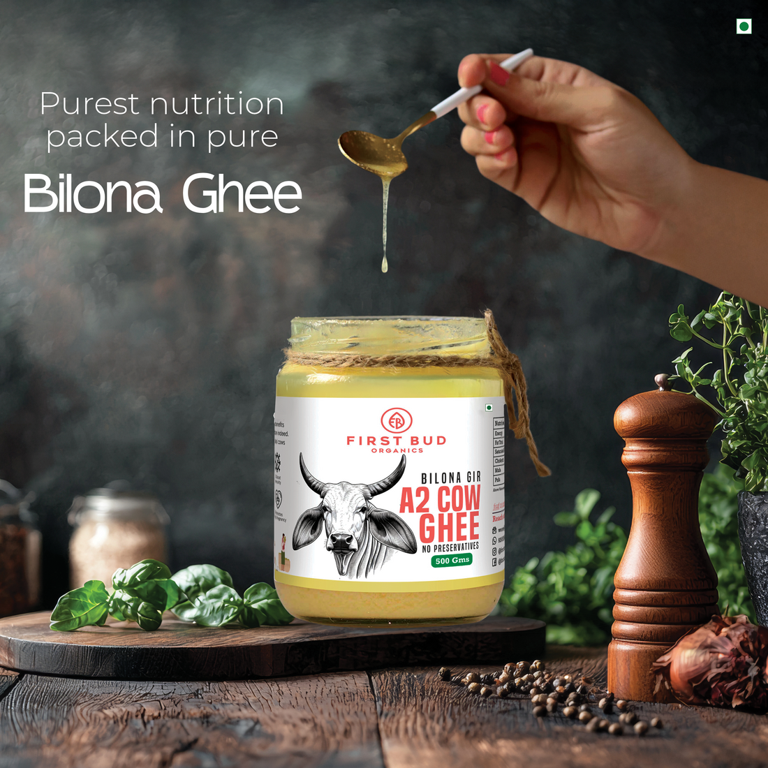 A2 Gir Cow ghee | Traditional Bilona Method