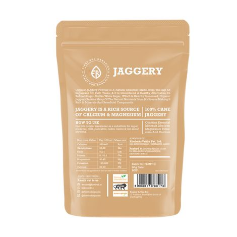 organic jaggery powder pouch, pure jaggery powder india, natural jaggery powder healthy sweetener, chemical free jaggery powder, best jaggery powder online india, First Bud Organics